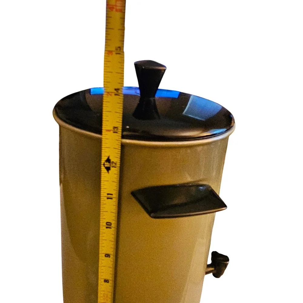 60s Avacado Vintage Electric Percolator 22 Cup‎ Coffee Urn B-9293-56 MCM